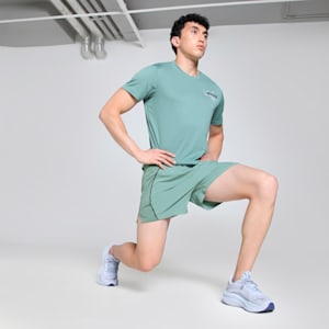 VELOCITY Men's 5" Running Shorts, Green Moon, extralarge-IND